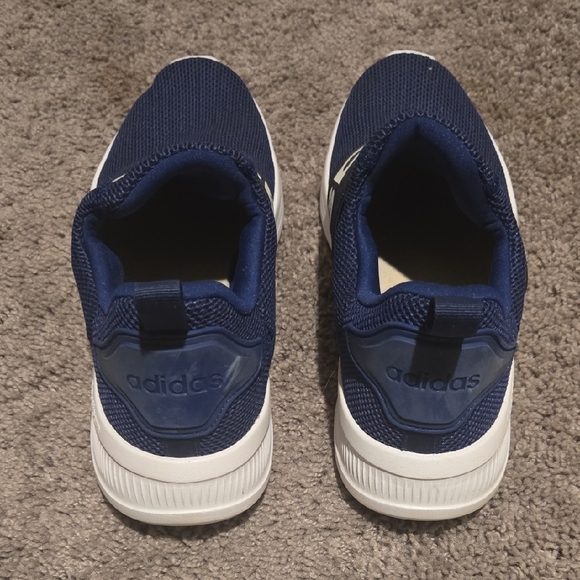 Adidas Men’s Navy Slip-On Athletic Sneakers Size 10 - Picture 3 of 5